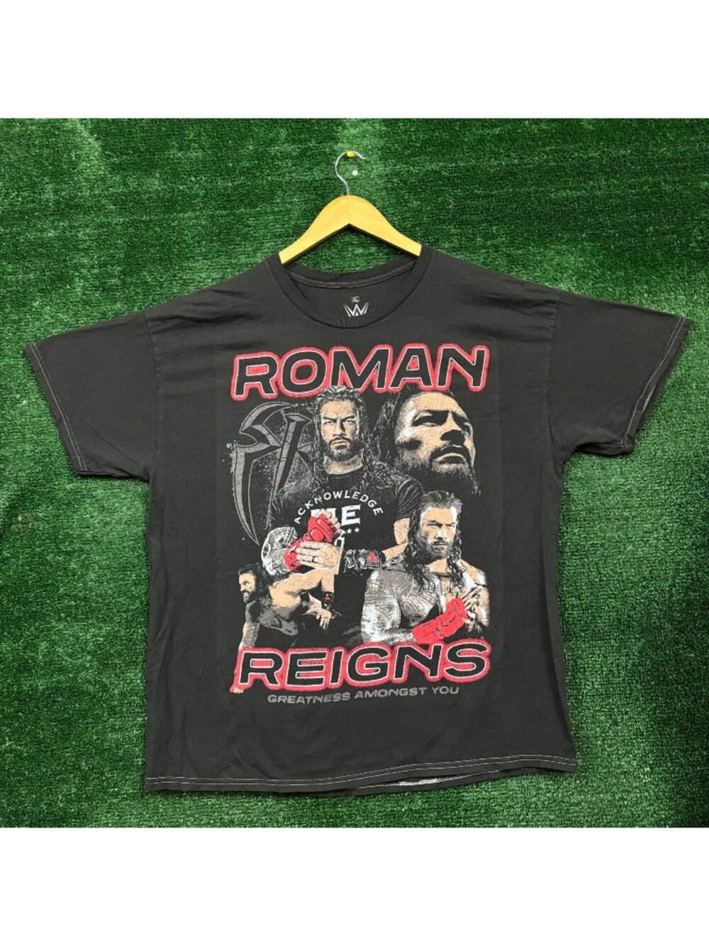 WWE Legends Roman Reigns Levels Above T-Shirt Size Extra Large